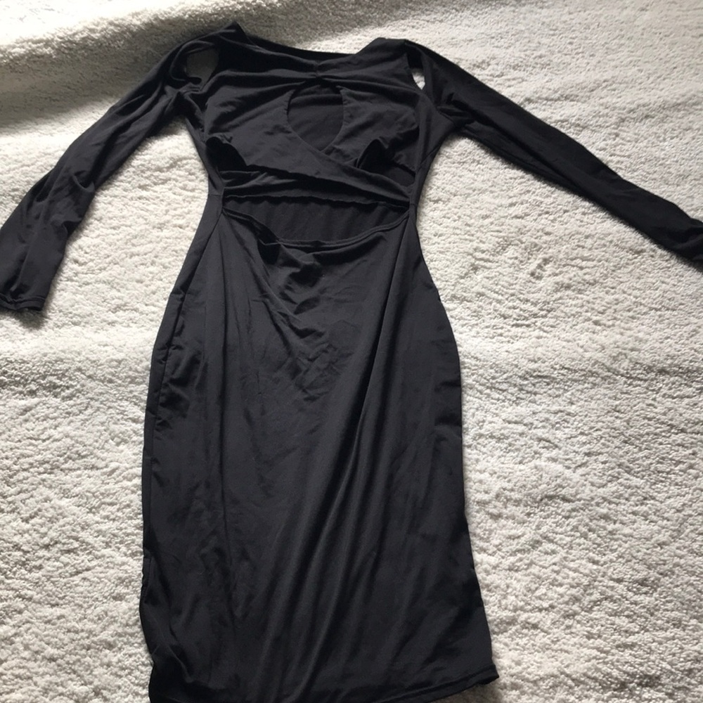 Black party dress